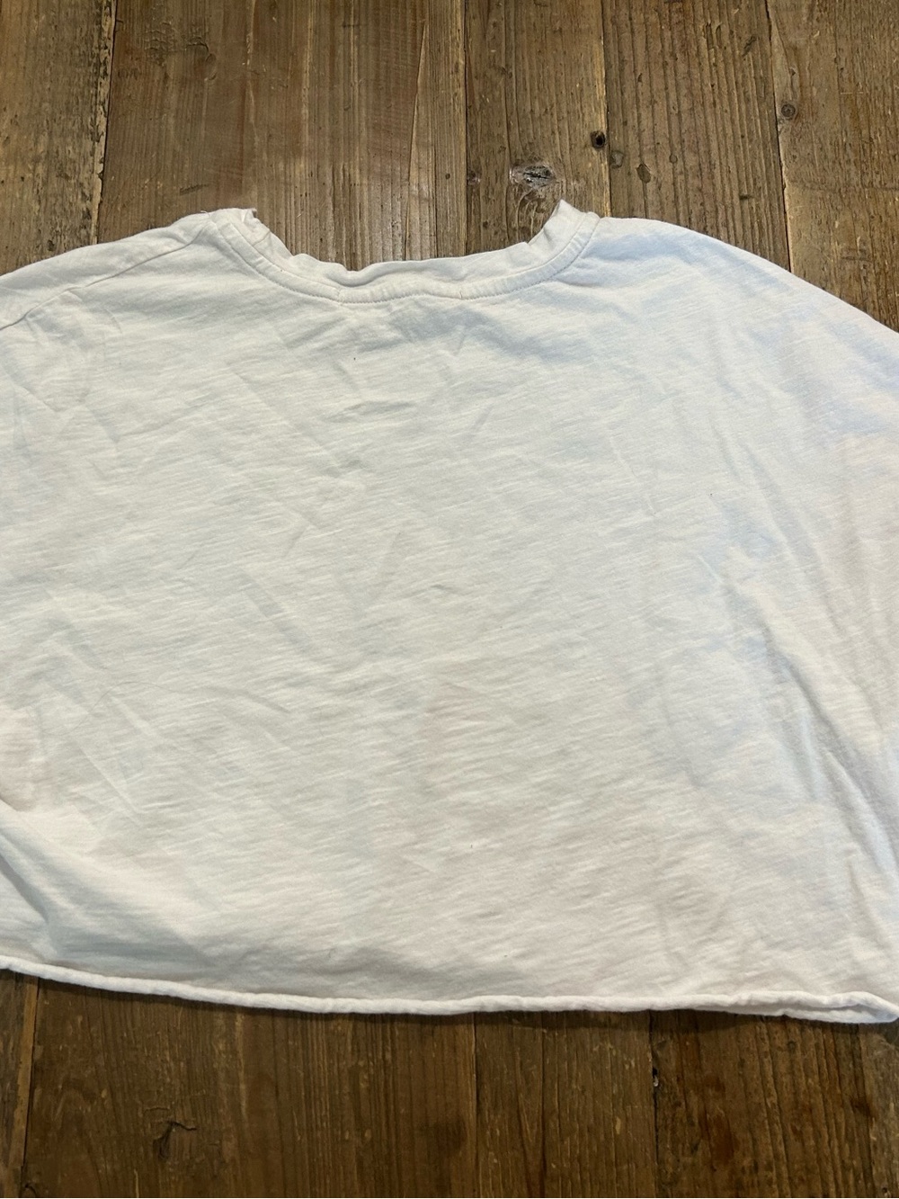 ALTAR’D STATE Surf's Up Coastal Cowgirl White Graphic Cropped Tee Small - Picture 2 of 5